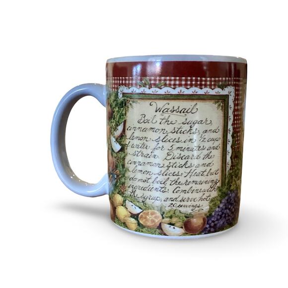Holiday Wassail Recipe Coffee Mug - Picture 2 of 4